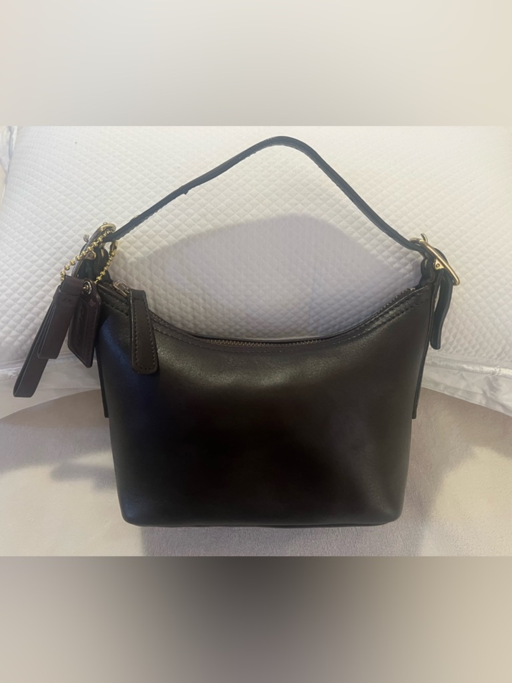 🩷 Coach Vintage Legacy West Demi Pouch Hobo Baguette Swing Bag
Mahogany9844🩷